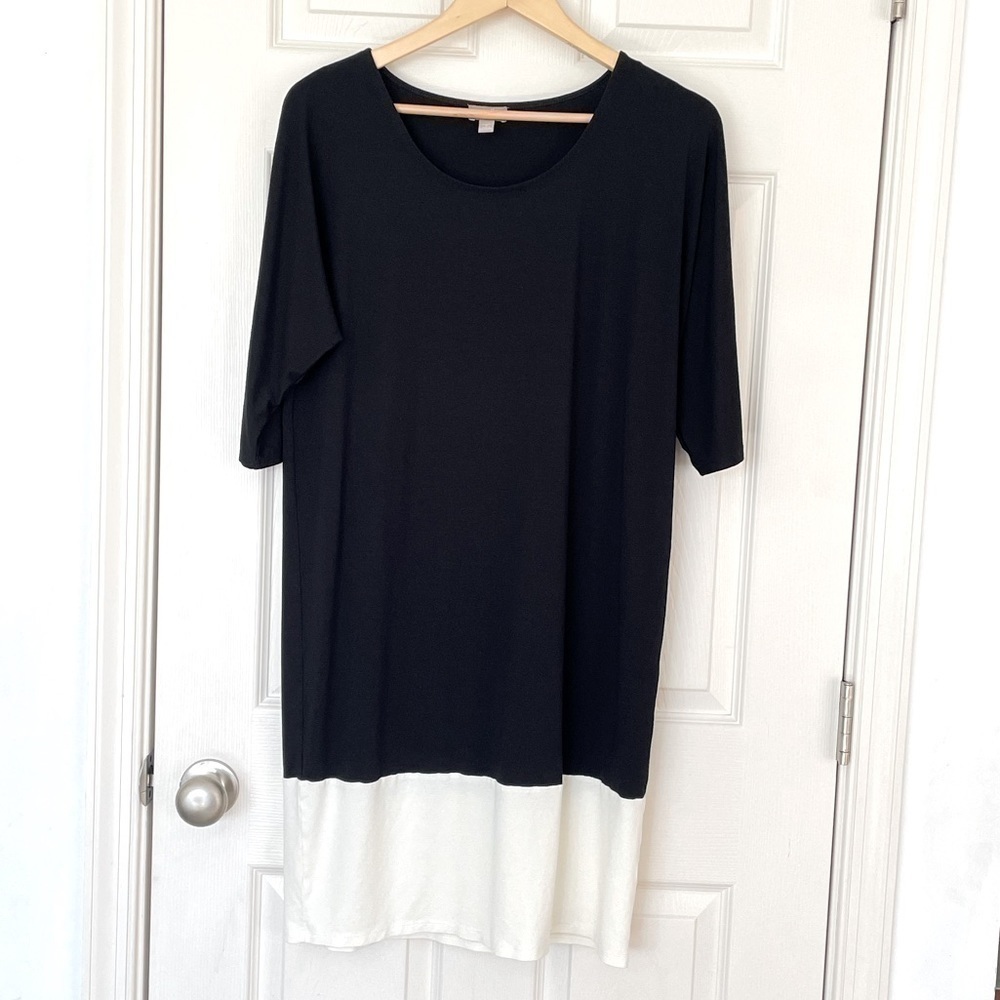 J. Jill Color Block Stretch Dress